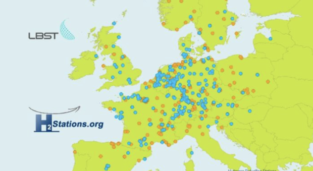 Hidrogén töltőállomások fejlődése az EU-ban és globálisan